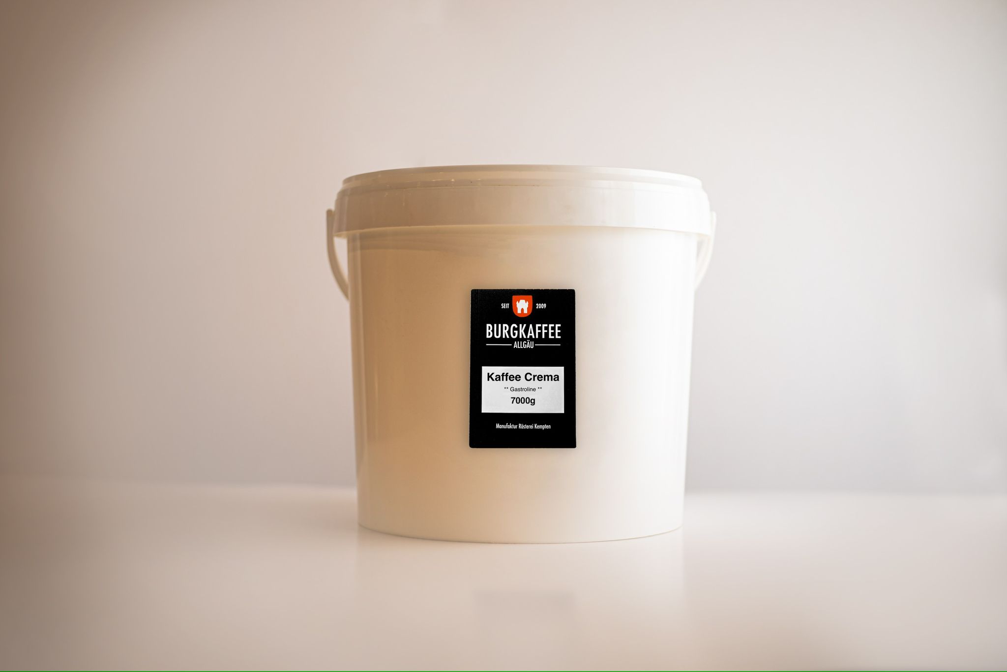 Burgkaffee Gastroline Kaffee Crema 7kg Eimer