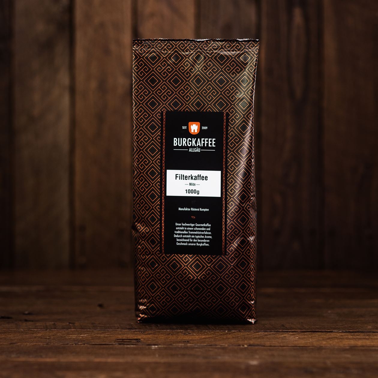 Burgkaffee Filterkaffee Milde
